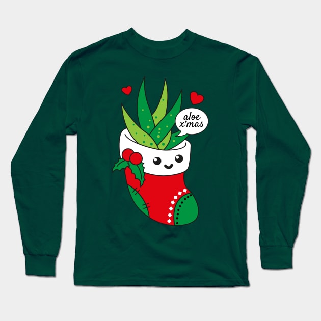 Aloe X'mas! Long Sleeve T-Shirt by Riczdodo